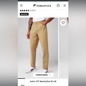 Fabletics: The don men’s classic fit pants